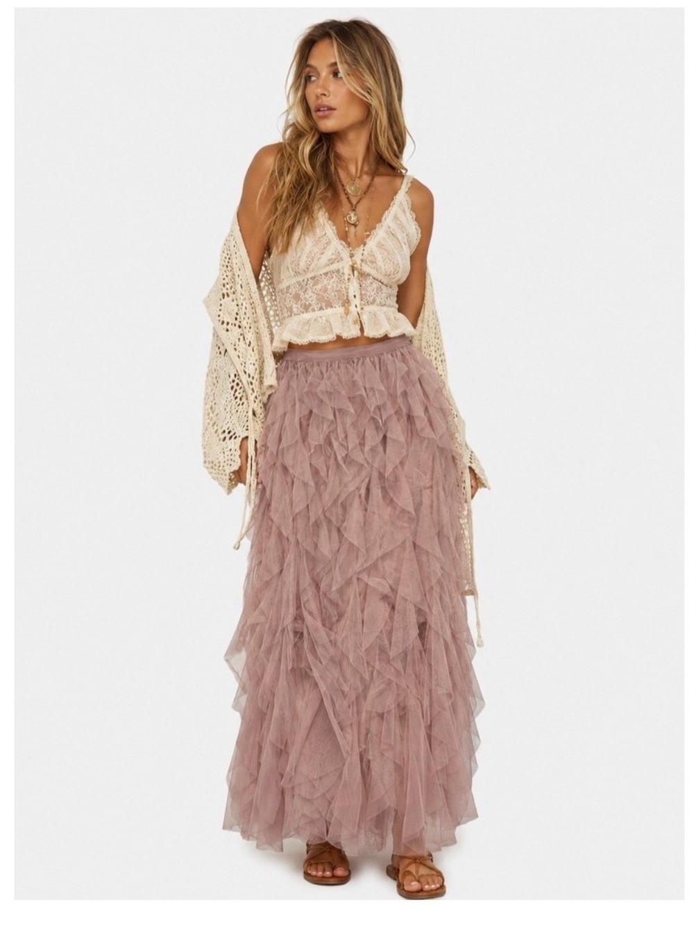 SoHo Apparel layered tule skirt - Picture 1 of 2